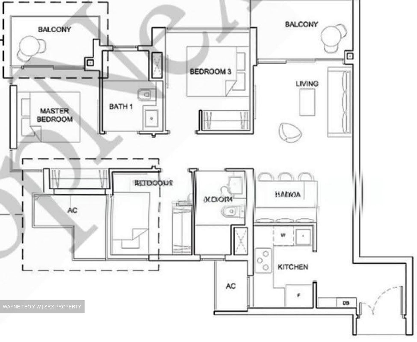 High Park Residences (D28), Apartment #617754591